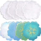 Flower Coaster Molds, Silicone Coaster Molds for Epoxy Resin (1 pcs) - Stationery Plug