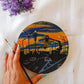 Round Stretched Canvas - Stationery Plug