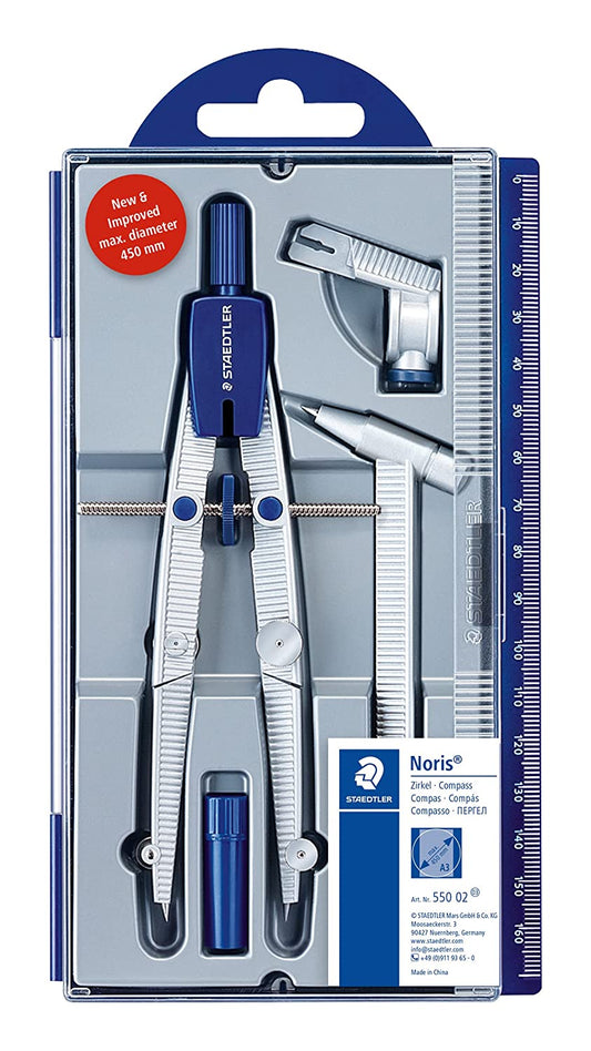Staedtler 550 02 Noris Club Compass - Stationery Plug